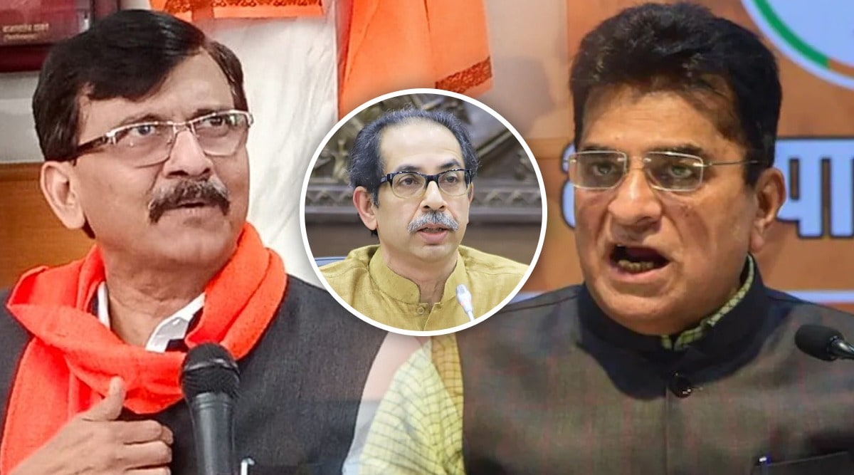 Bjp Kirit Somaiya Targets Uddhav Thackeray Sanjay Raut On Ed Agent