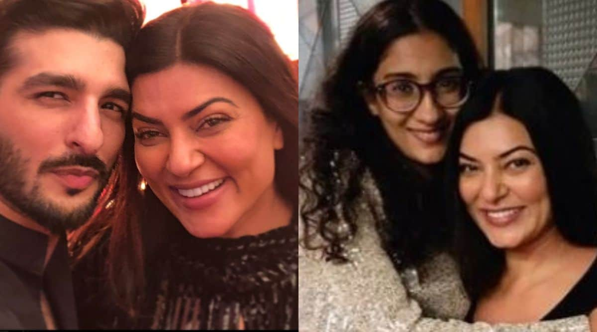 Sushmita Sens Daughters Birthday Ex Boyfriend Rohman Shawl