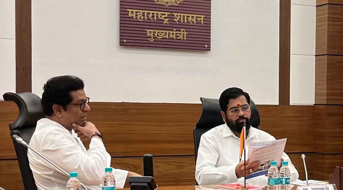 Mns Chief Raj Thackeray Meet Cm Eknath Shinde Demand For Relief In Tax