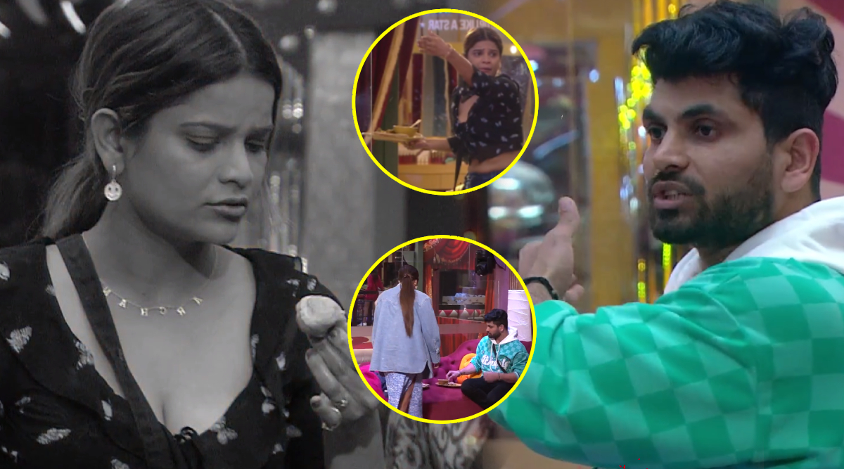 Bigg Boss 16 Archana Gautam Shiv Thakare Fight Over Roti Video Viral