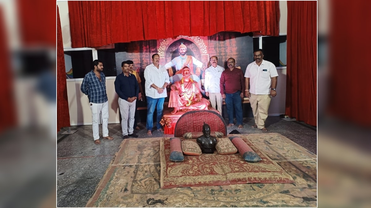 The Throne Of Chhatrapati Shivaji Maharaj Was Kept In The Museum In