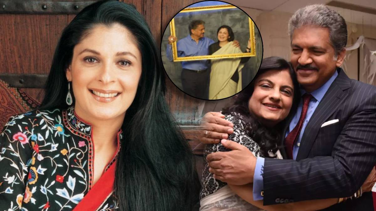 Anand Mahindra Wife Is Famous Business Women Anuradha Mahindra Photos