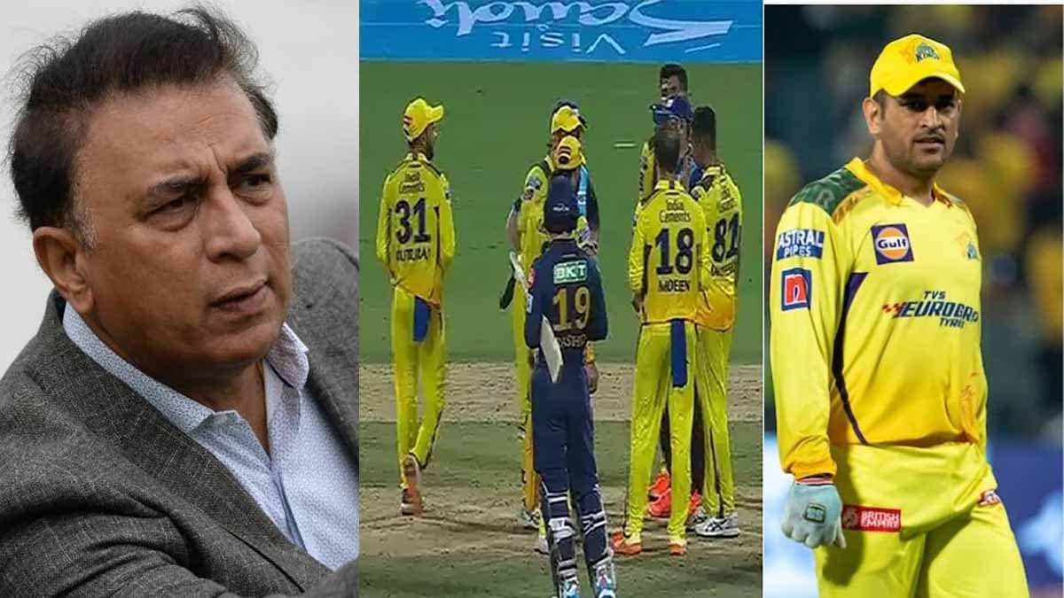 Ipl Veteran Sunil Gavaskar Fumes Over Dhoni S Actions In Live