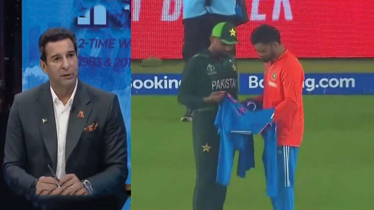 Ind Vs Pak Wasim Akram Furious As Babar Azam Takes Virat Kohli S