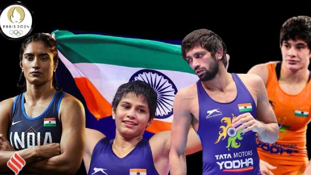 Paris Olympics Indian Wrestlers Vinesh Phogat Antim Panghal Aman