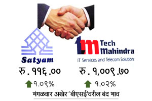 सत्यमच्या विलिनीकरणाने महिंद्रची ‘टेक’ मुसंडी!