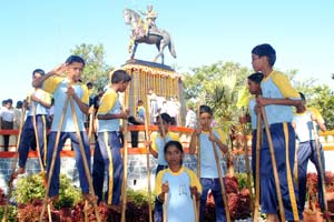 प्रतापगडवर शिवप्रतापदिन साजरा