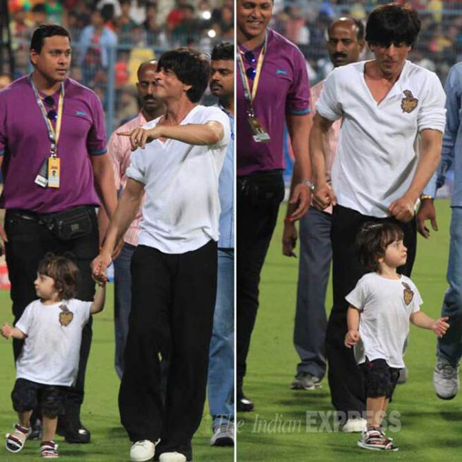 शाहरुखच्या चिमुकल्या अबरामचा दुसरा वाढदिवस …