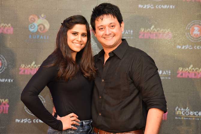 वेलकम जिंदगीच्या म्युझिक लॉन्चला स्वप्निल मैत्रीण आणि मराठीतील आघाडीची अभिनेत्री सई ताम्हणकरही उपस्थित होती.