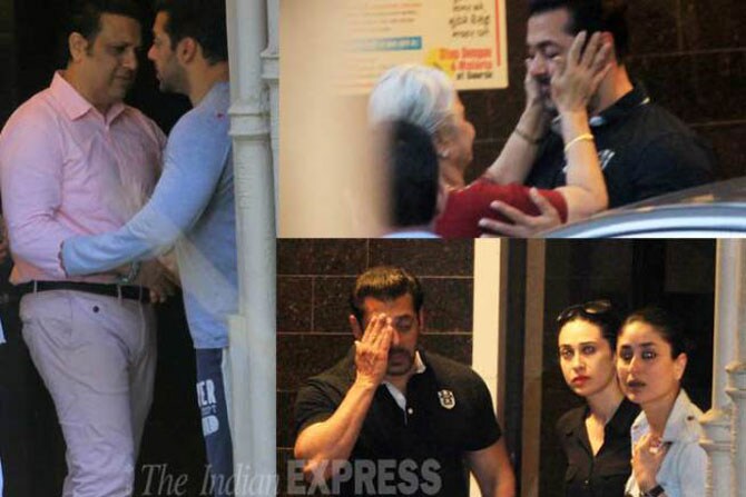 अभिनेता सलमान खानला शुक्रवारी न्यायालयाकडून जामीन देण्यात येऊ नये, यासाठी निदर्शने करण्यात आली. ( छाया- अमित चक्रवर्ती)