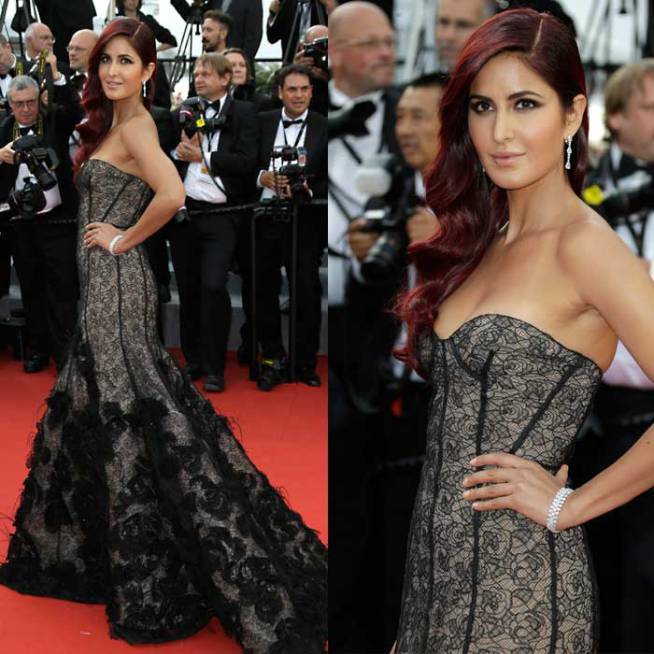 कान महोत्सवः ‘लेडी इन ब्लॅक’ कतरिना