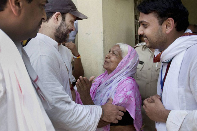 कलावती यांनी राहुल गांधी यांच्या कामाची स्तुती केली. (छाया: पीटीआय)