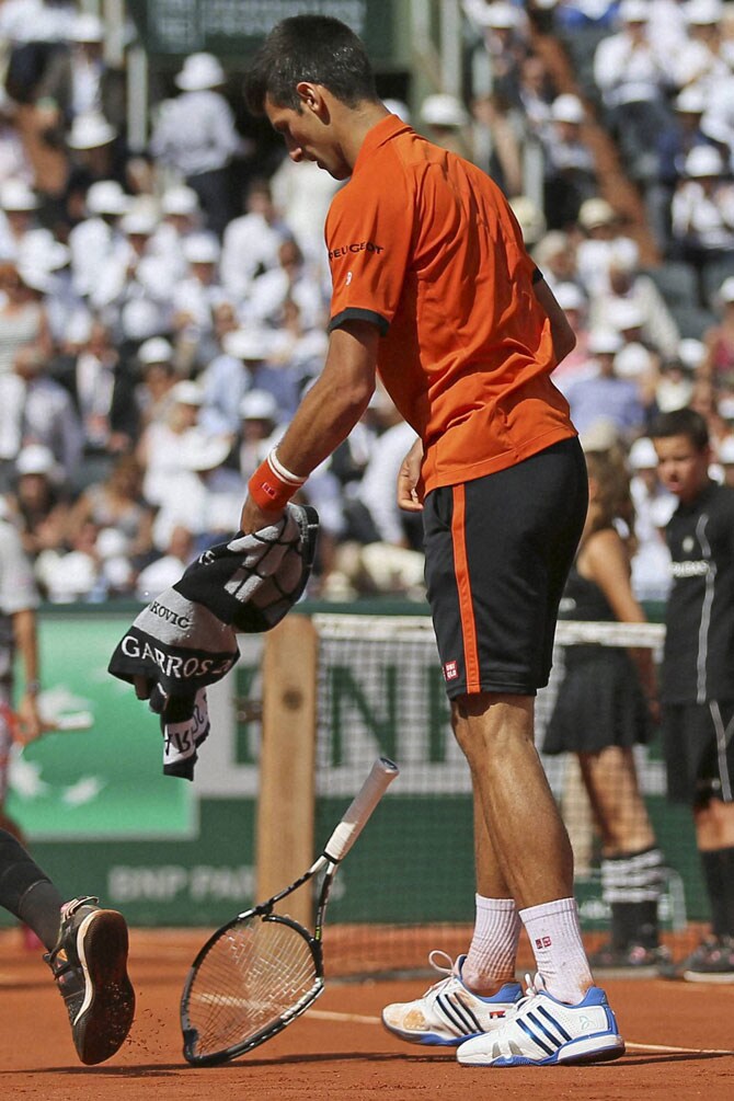 जोकोव्हिचने कारकिर्दीत आतापर्यंत आठ ग्रँड स्लॅम स्पर्धा जिंकल्या आहेत, मात्र फ्रेंच स्पर्धेत याआधी दोन वेळा अंतिम फेरीत स्थान मिळूनही अजिंक्यपदापासून तो वंचित राहिला होता.