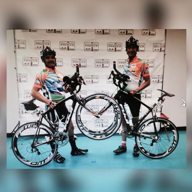 ‘रेस अॅक्रॉस अमेरिका’वर तिरंगा