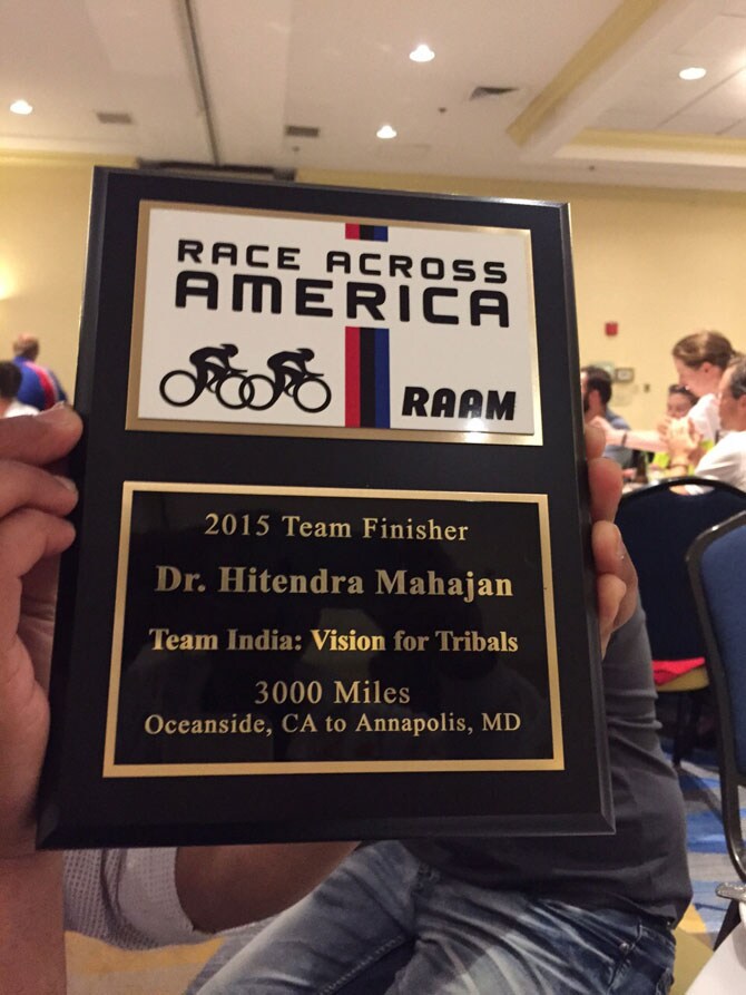 ‘रेस अॅक्रॉस अमेरिका’वर तिरंगा