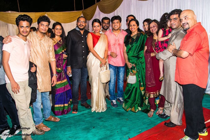 गायक आदर्श शिंदेंचा विवाहसोहळा
