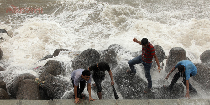 उत्साहाच्या लाटांना उधाण