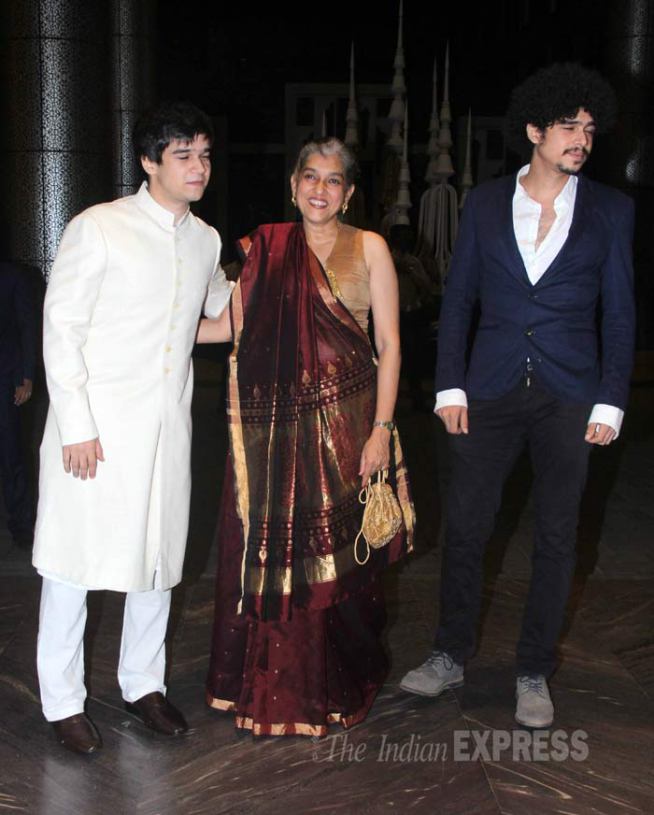 शाहिद-मीराच्या रिसेप्शनला बॉलीवूडकरांची मांदियाळी