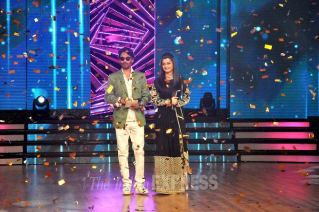 ऐश्वर्या आणि इरफानने डान्स इंडिया डान्समधील सर्व स्पर्धकांच्या सादरीकरणाचा आनंद लुटला. (छाया- एक्स्प्रेस फोटो)