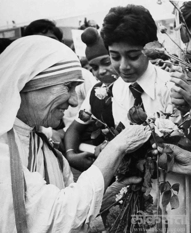 मदर तेरेसा यांचा एक्सप्रेस वृत्तसेवेच्या संग्रही असलेले छायाचित्र. (छाया - आर. के शर्मा)