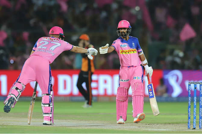 IPL 2019 RR vs SRH : घरच्या मैदानावर राजस्थानचा शेवट गोड; हैदराबाद पराभूत