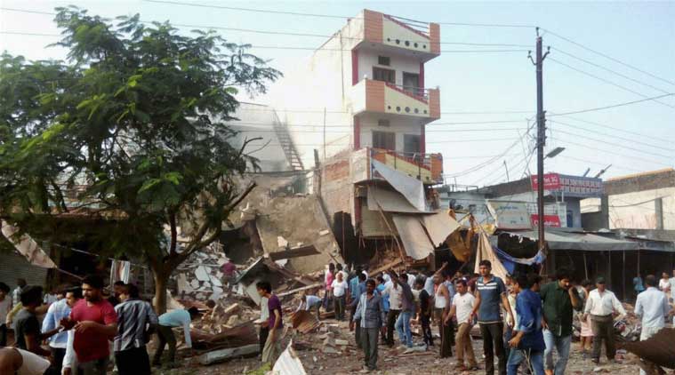 झाबुआ स्फोट : इमारतीत स्फोटके ठेवणाऱयाचा शोध सुरू