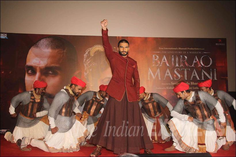 Ranveer Singh ,Bajirao Mastani ,