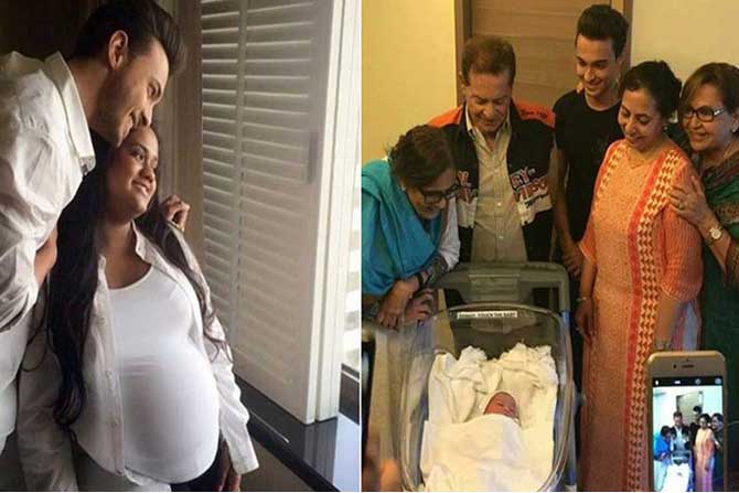 अभिनेता सलमान खानची बहीण अर्पिता खानने चिमुकल्या बाळाला जन्म दिला.