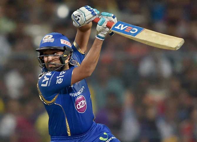 Rohit Sharma remained unbeaten on 84 and took Mumbai to a six-wicket win over Kolkata.(Source: PTI)