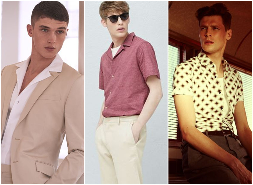 Cuban Collar: Go retro with the stylish Cuban collar. Inspired by America of the 1950's, cuban collars add a dash of style to your summer clothing. Light summer colored shirts help complete the sharp finish. (Text: Aditya Singh/Photo: Pinterest)
