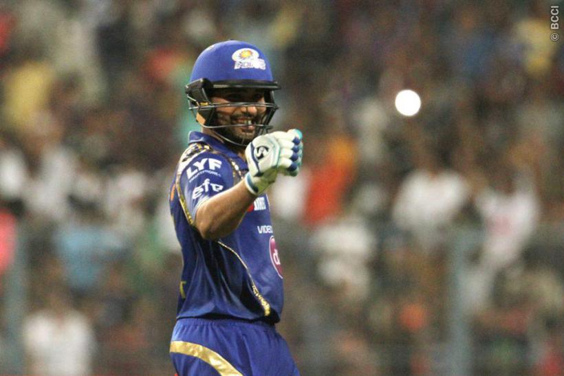 Rohit Sharma remained unbeaten on 84 and took Mumbai to a six-wicket win over Kolkata. (Source: BCCI)