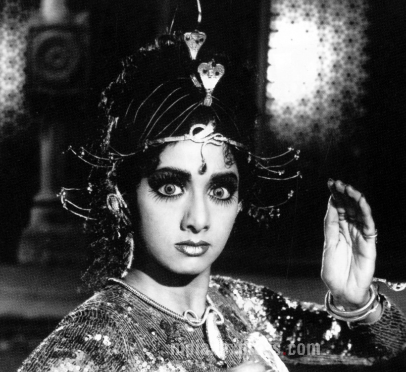 Sridevi proved her acting mettle with Sadma opposite Kamla Hasan. She went on to work in films like Chaalbaaz, Chandni, Lamhe, Khuda Gawah, Laadla and Judaai. She was last seen in a lead role Gauri Shindeu0027s directorial debut English Vinglish.(Express Archive Photo)