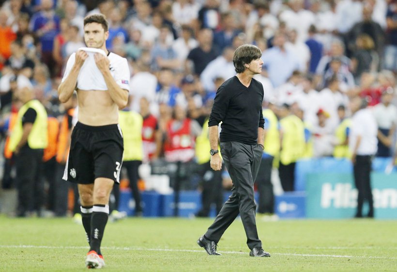 Joachim Loew was a dejected man after the full time whistle. He later acknowledged that Germany were better than France in all respects but the goals and hence the result. He added that he believes France will win the title because theyuve looked the more convincing team as against Portugal. (Source: Reuters)