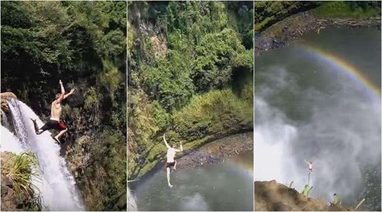 या तरुणाने उडी मारण्यापूर्वी स्टंट रेकॉर्ड करण्यास मित्राला सांगितले होते