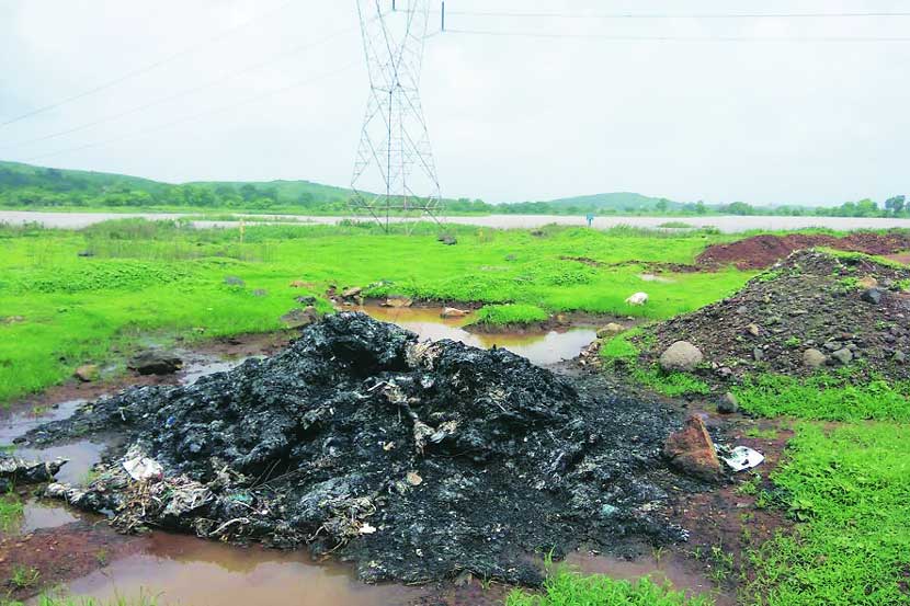 railway GIP dam in ambernath 