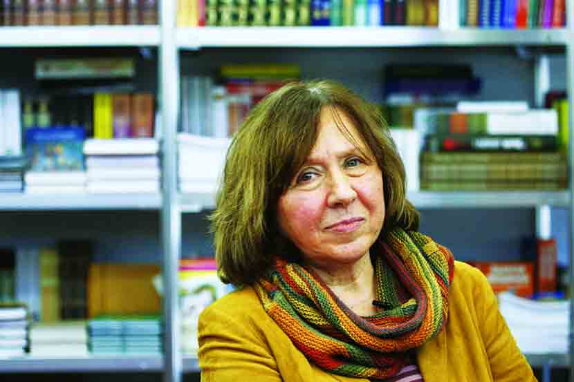 author Svetlana Alexievich