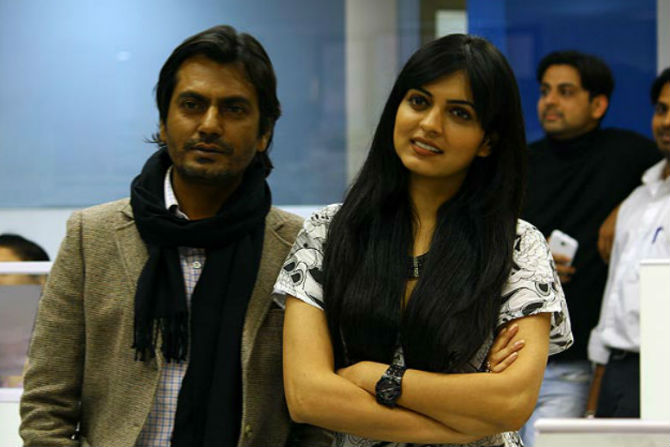 Nawazuddin Siddiqui and Niharika Singh