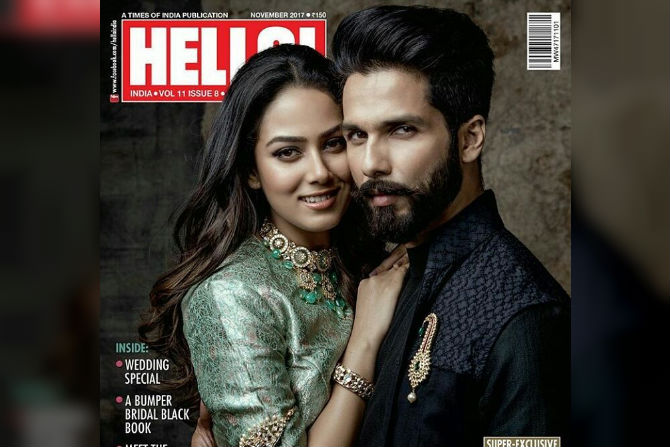 Shahid Kapoor and Mira Rajput