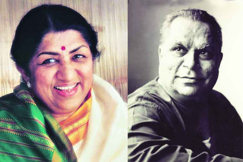 lata mangeshkar, Marathi poet Suresh Bhat