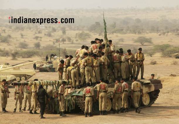 भारतीय लष्कराकडून १५ जानेवारी हा दिवस सैन्य दिन म्हणून साजरा करण्यात येतो. (छाया सौजन्य- संदीप दौंडकर)