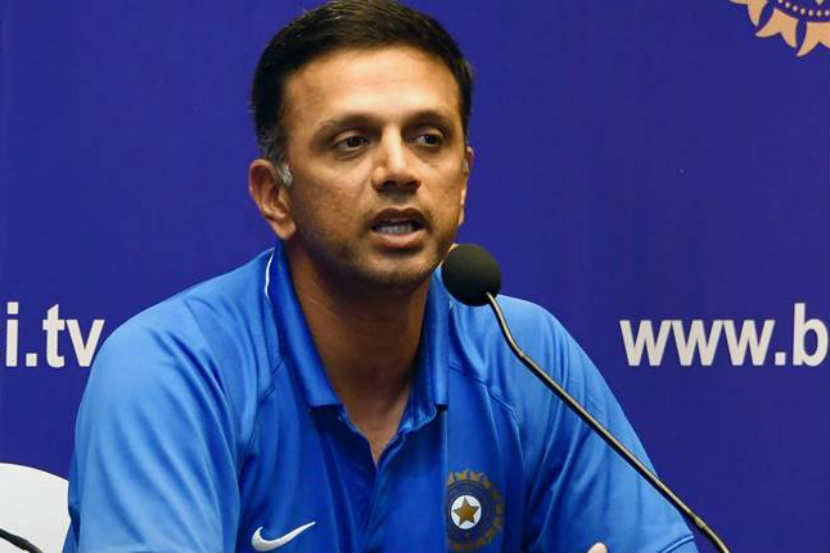 head coach, Rahul Dravid