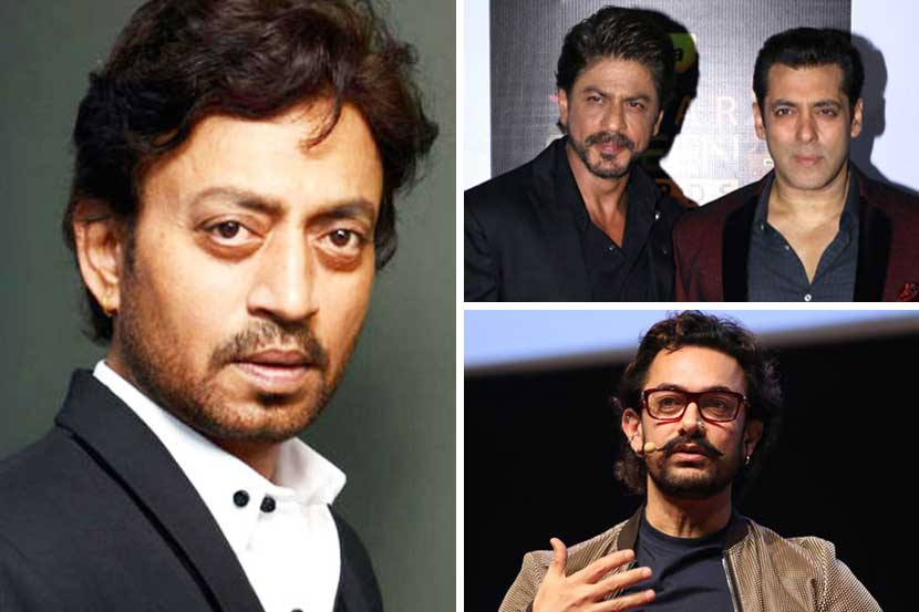 irrfan khan, shah rukh khan, salman khan, aamir khan