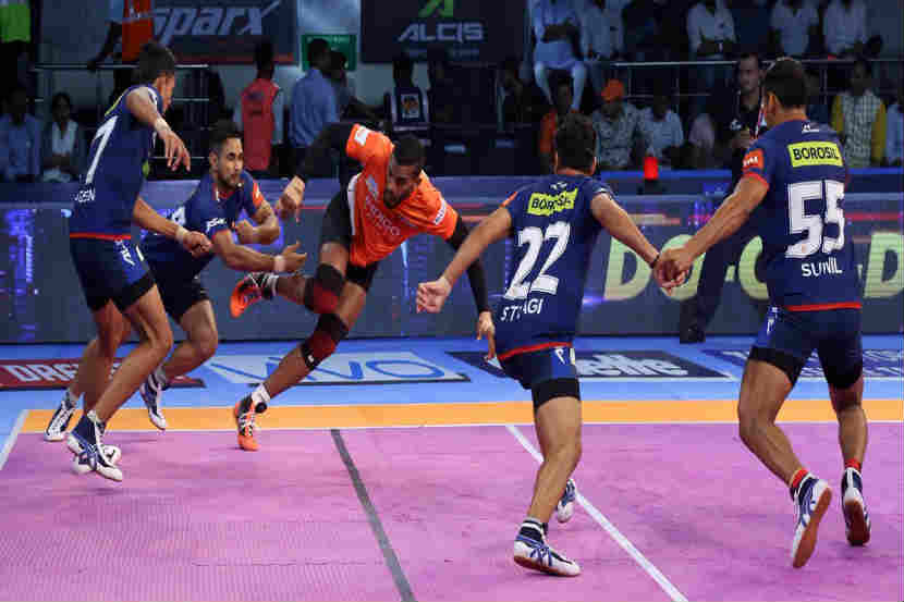 Pro Kabaddi Season 6 : यू मुम्बाचा हरयाणा स्टीलर्सवर विजय