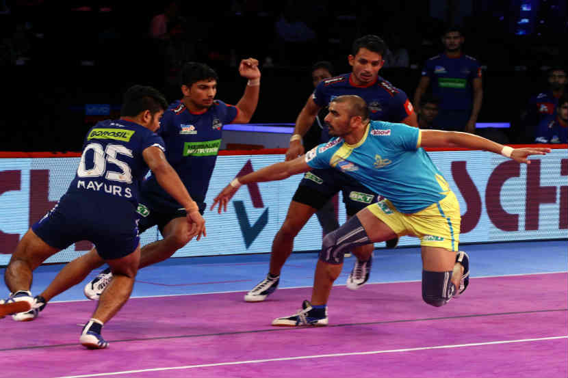 Pro Kabaddi Season 6 : हरयाणा विरुद्ध तामिळ थलायवाज सामना बरोबरीत