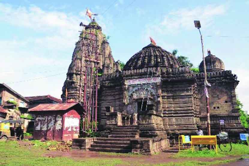 सुंदर नारायण मंदिर जीर्णोद्धाराचे काम संथपणे