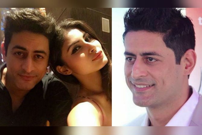 Mouni Roy and mohit raina