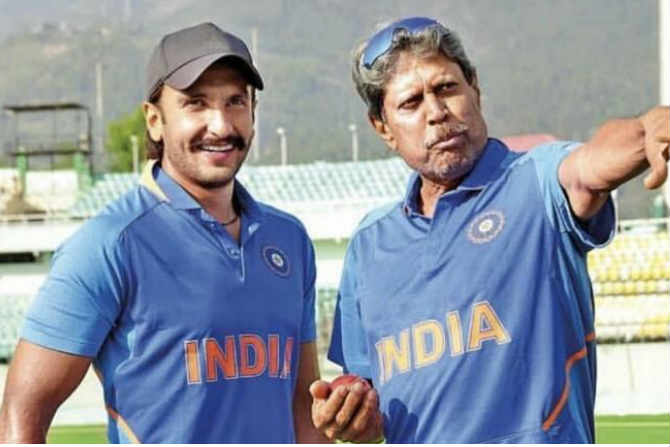 ranveer singh and kapil dev