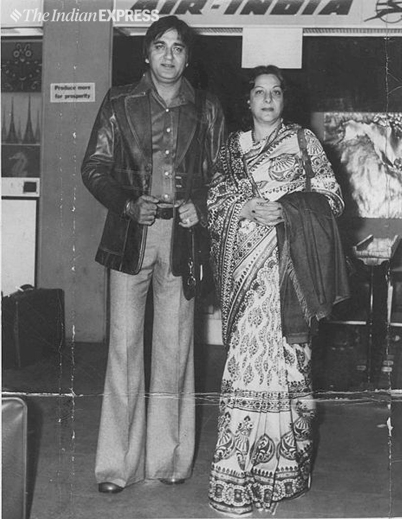नर्गिस यांनी 'मदर इंडिया' या चित्रपटातील सहाय्यक कलाकार सुनील दत्त यांच्याशी १९५८मध्ये लग्न केले. 'मदर इंडिया' या चित्रपटात नर्गिस यांनी सुनील दत्त यांच्या आईची भूमिका साकारली होती.
