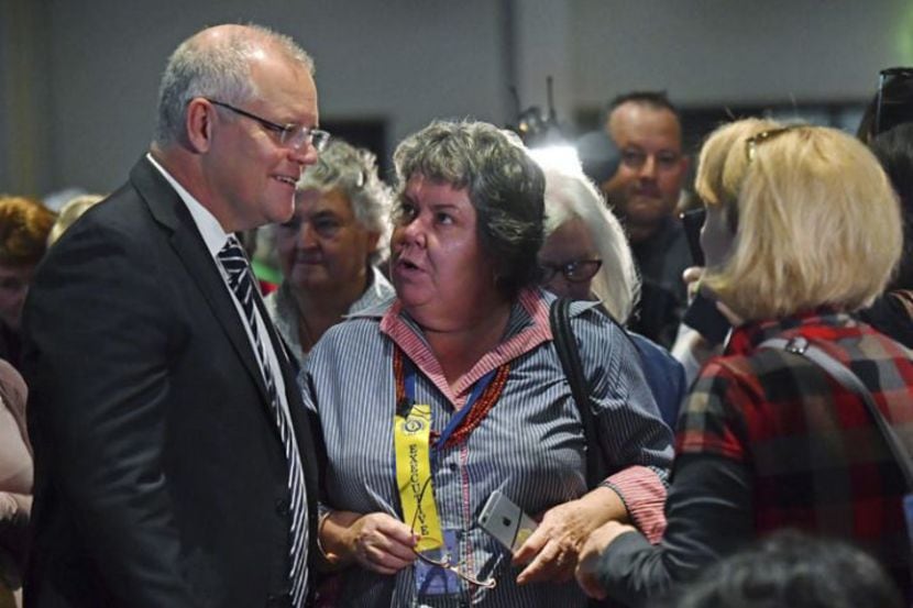 (Australia PM Scott Morrison egged at election function in Albury | AP)