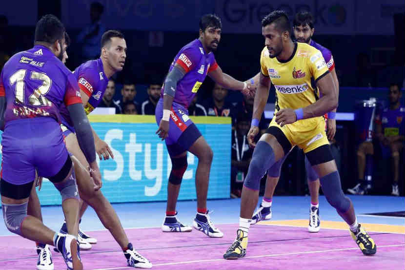 Pro Kabaddi 7 : तेलगू टायटन्सचा तिसरा पराभव, देसाई बंधूंची झुंज अपयशी